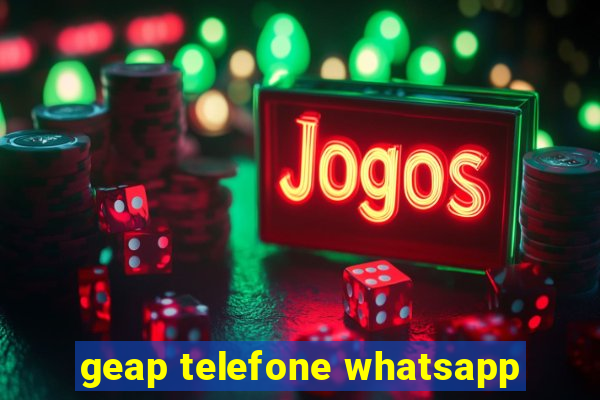 geap telefone whatsapp